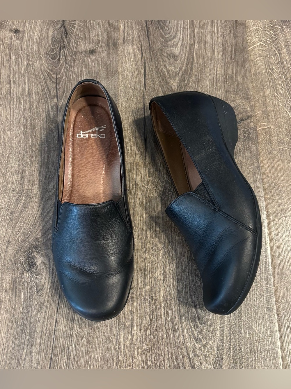 Dansko Farah Black Milled Nappa Women's Slip In Comfort Loafer - EU 40 US 8.5-9